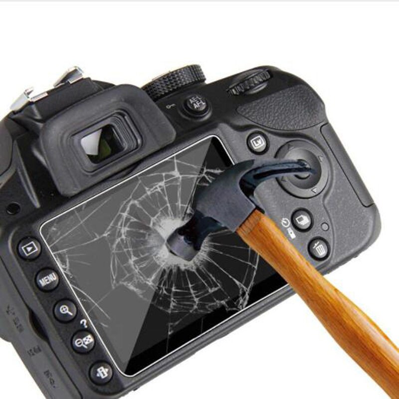 Tempered Glass Screen Protector for Nikon D3200 D3300 D3400 D5300 D5500 D5100 D600 D610 D7000 D7100 D7200 D7500 D800 D850 Z6 Z7