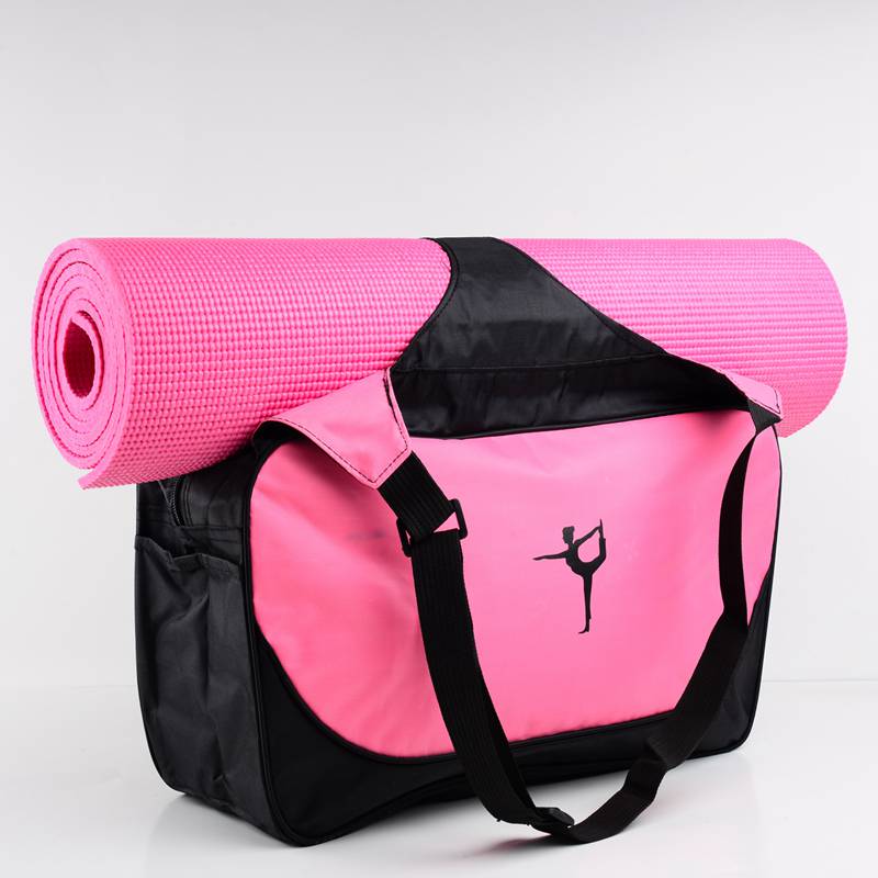 48*24*16cm Multifunctional Cothes Yoga Backpack Yoga Mat Waterproof Yoga Bag Backpack (No Yoga Mat): Pink