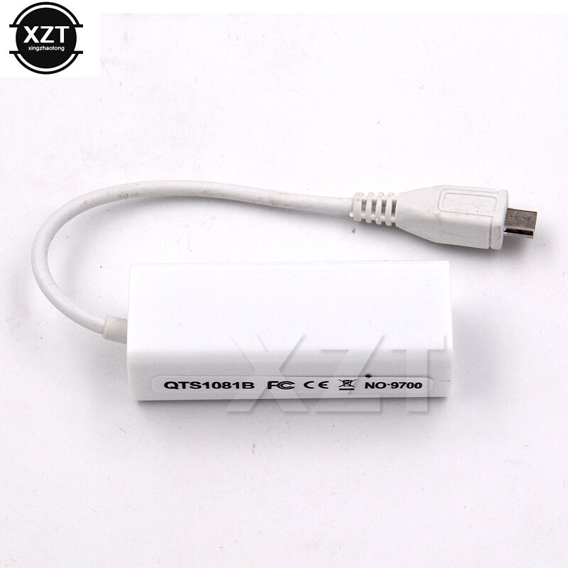 1 Pcs Micro usb to lan card Connector For Tablet Micro USB 2.0 5 Pin to Ethernet 10/100 M RJ45 Network Lan cable Adapter Card