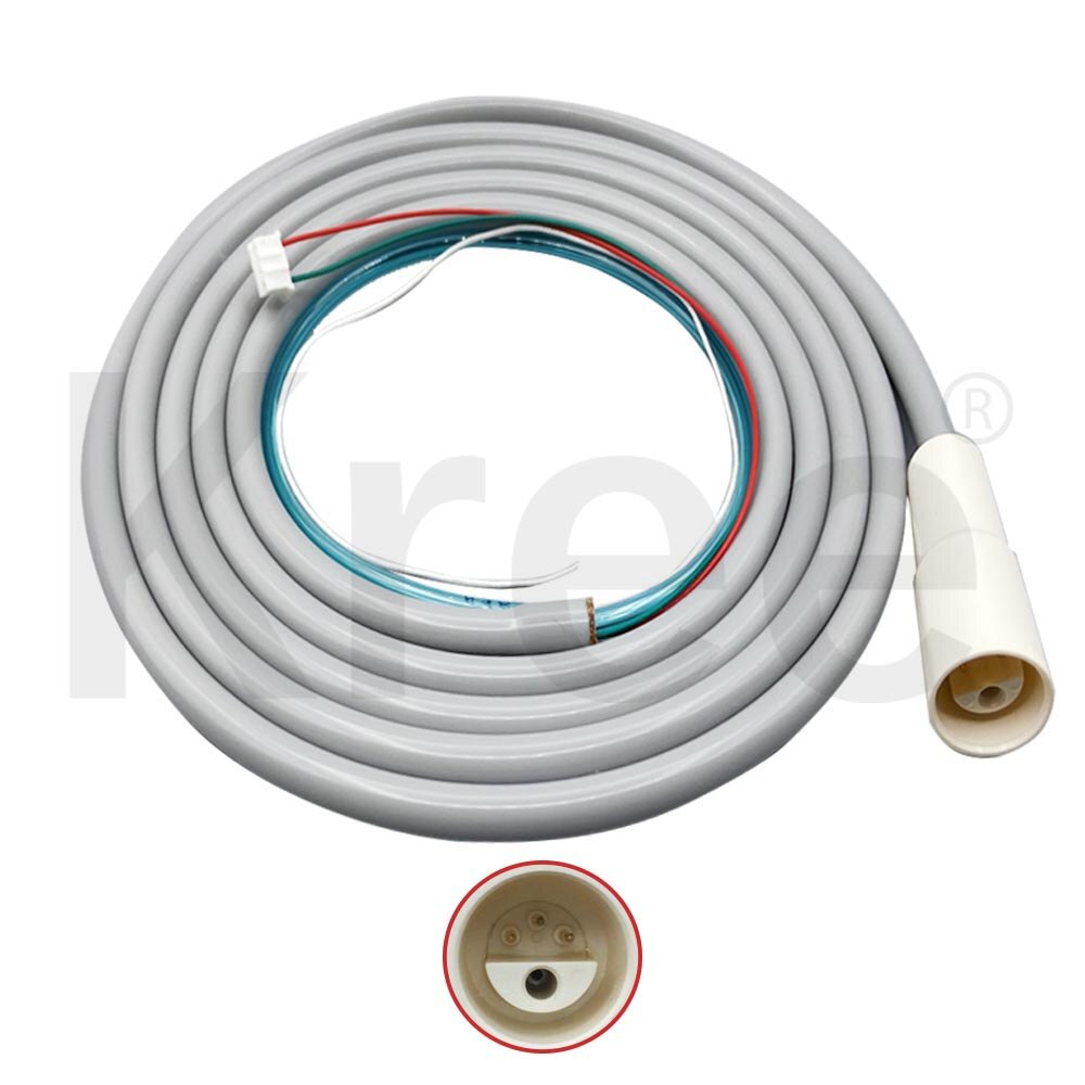 Mangueira da peça de mão do scaler do diodo emissor de luz ultrassônico dental da tubulação da mangueira do handpiece do scaler apto ems woodpecker dte satelec nsk scaler com luz: DTE