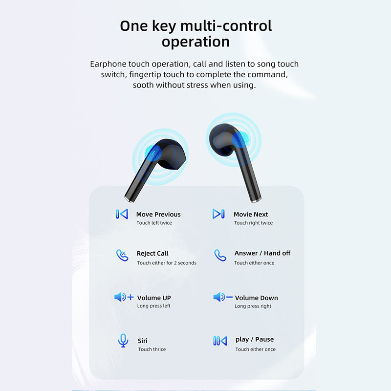 Awei T28P słuchawki douszne z wyświetlaczem dousznym Bluetooth słuchawki bezprzewodowe słuchawki douszne z mikrofonem do iPhone Hauwei Xiaomi