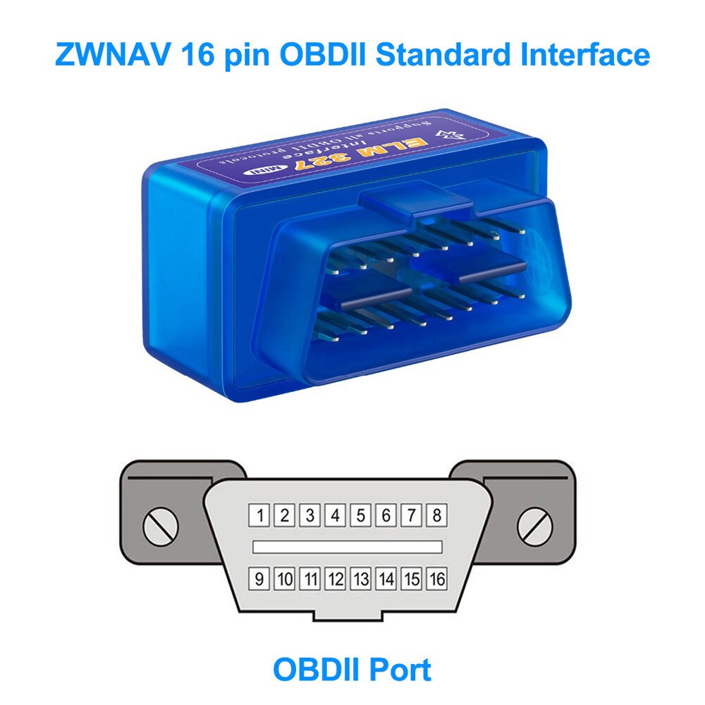 OBD2 Scanner ELM327 Bluetooth V1.5 Obdii Auto Diagnostische Scanner Elm 327 Bluetooth Obd 2 Voor Android Code Reader Diagnostic-gereedschap