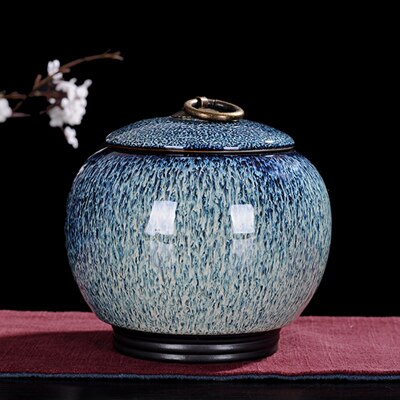 JIA-GUI luo cerâmica caixa de chá caixa de armazenamento frutas secas café feijão tanque de armazenamento cerâmica jar vasilha conjunto recipiente d114: 1