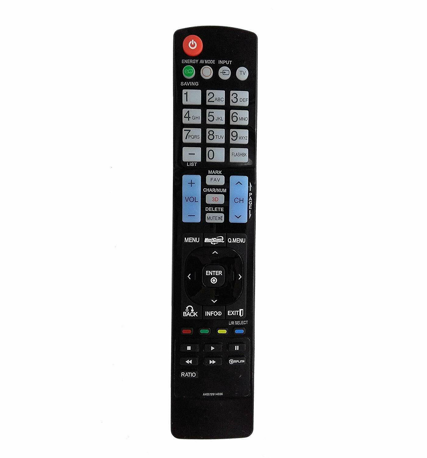 Télécommande Pour LG 32LE3300 32LE4500 32LE5310 37LE5310 42LE4500 42LE5310 TV