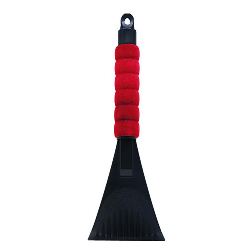 Ice Scraper Black/Red Snow Scraper Automotive Tools Not Easy to Break Practical Practical Car Snow Scraper:  Red