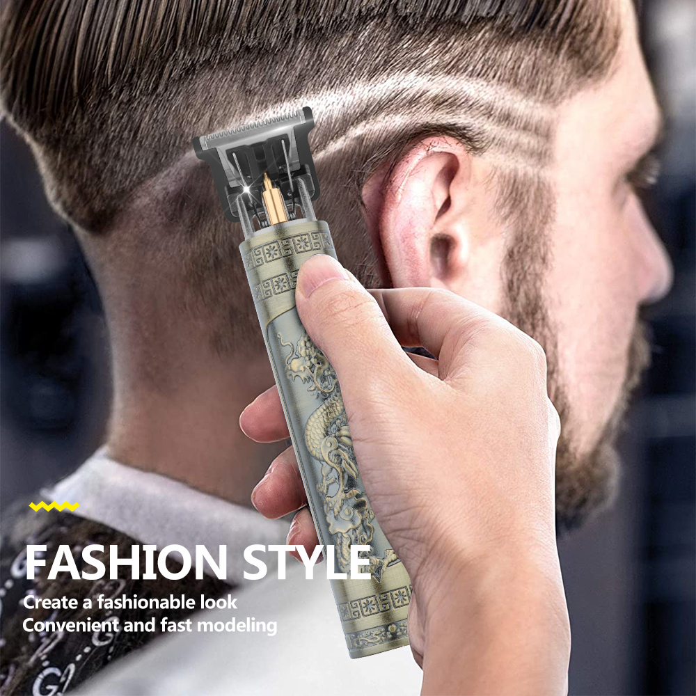 Professionele Tondeuse Draadloze Elektrische Tondeuse Baard Scheerapparaat Mannen Haar Snijmachine Kapper Voor Mannen Kapsel Stijl