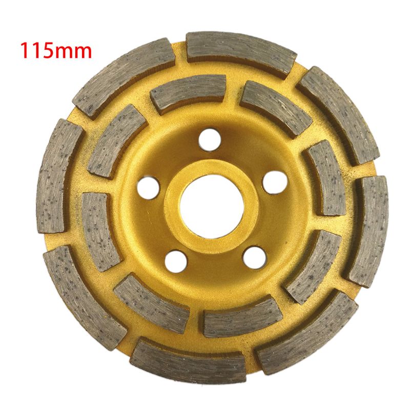 Diamant Segment Slijpschijf Cup Disc Grinder Beton Graniet Stone Cut: 115mm