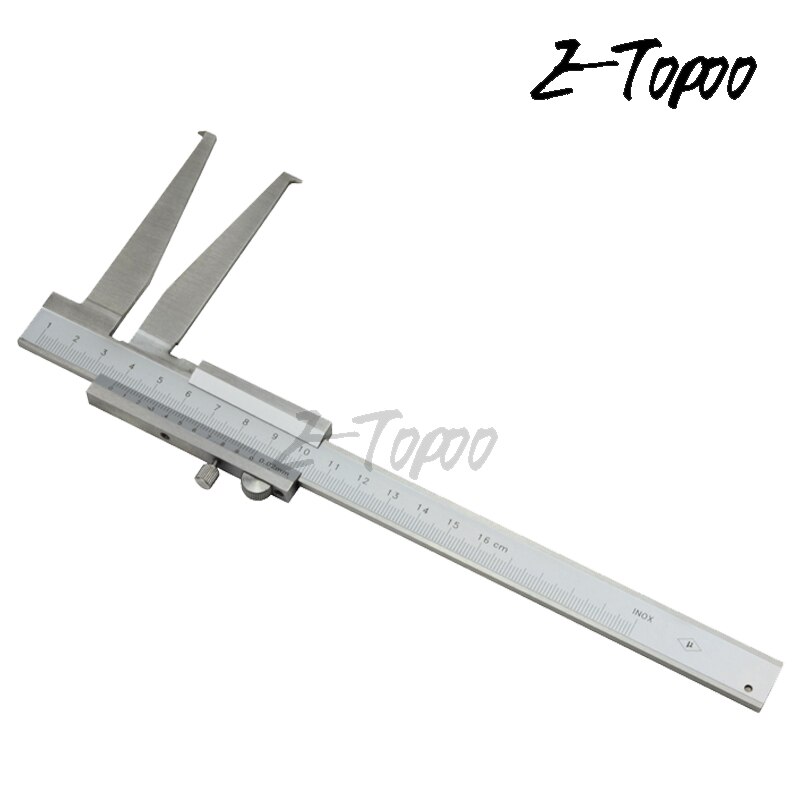 Inside Groove 10-160mm 0.02mm Stainless Steel Inner Vernier Calipers Measurement Tool Gauge