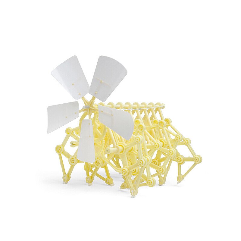 Puzzel Assembleren Wind Power Voertuig Wetenschap En Onderwijs Assembleren Wind Power Mechanische Dier Diy Zelf Assembleren Speelgoed