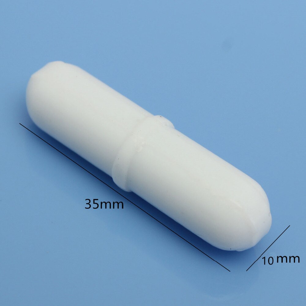 1pcs B35 Magnetic Stirring Bar 10*35mm PTFE Stirrer Bar Lab Spin Spinner Mixer Stir Cylinder