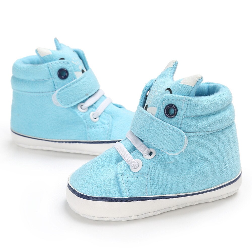 Chaussures en coton à semelle souple | Chaussures de berceau pour bébés garçons et filles, printemps/automne, pour premiers marcheurs et bébés: Bleu / 13