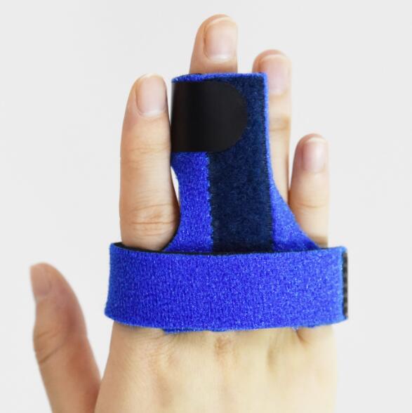 Fingerbøjle udløser fingerskinne rette op brudte bøjede fingre tommelfingre finger finger skinne tenosynovitis finger stabilisere: 03