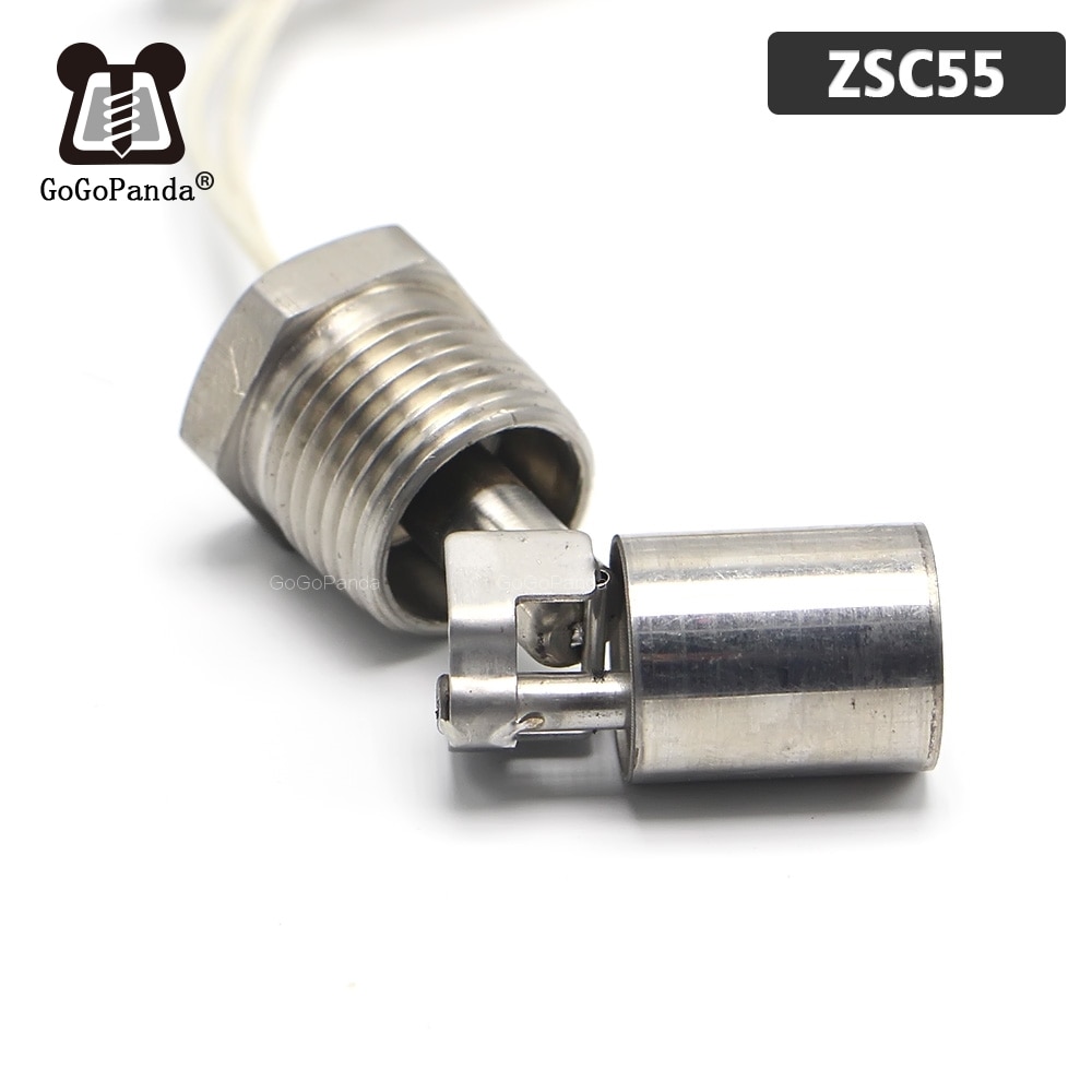 1PC ZSC55 Liquid Water Level Sensor Smallest Side Mount Float Switch Safe 220V