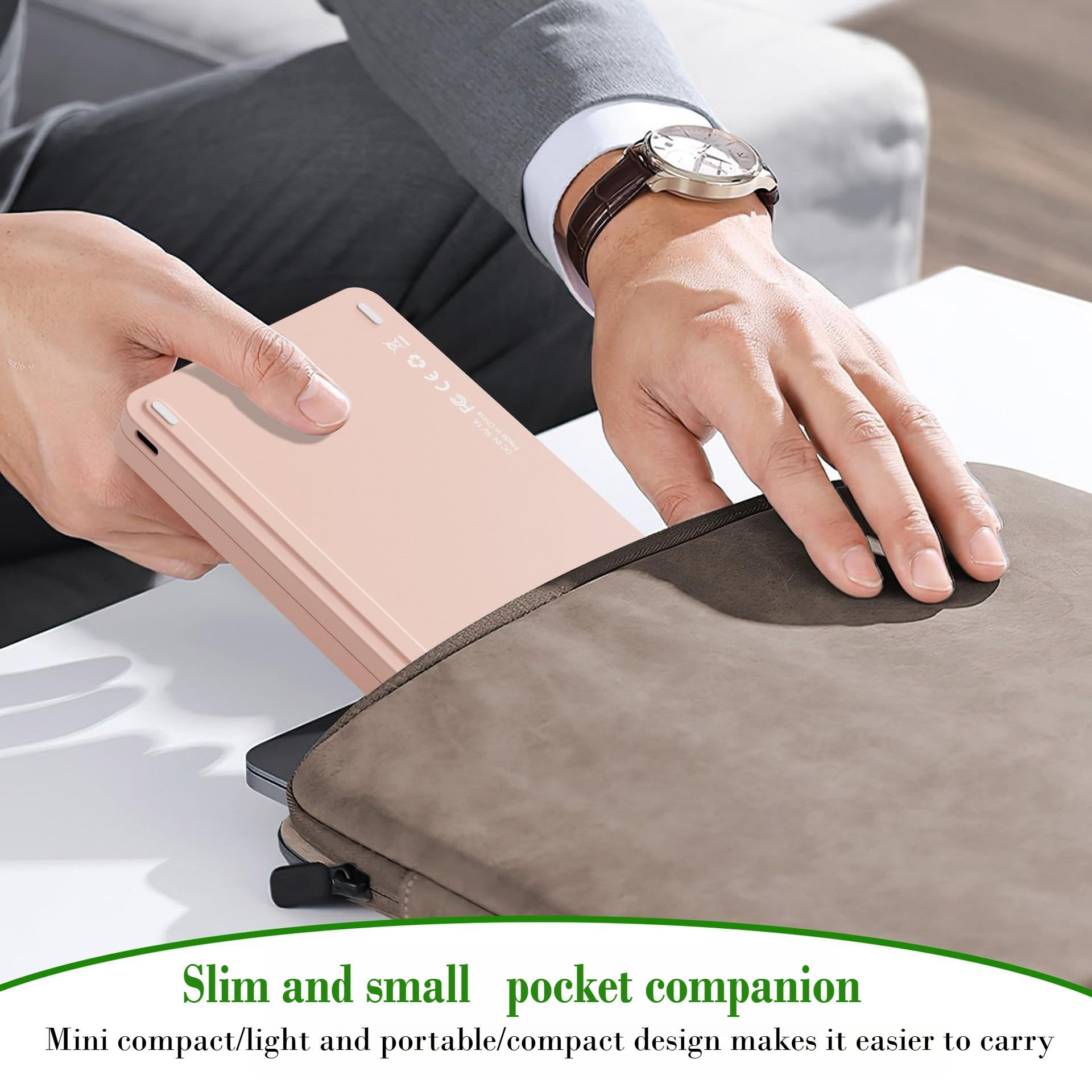 mini bezprzewodowa klawiatura składana na 2 części z podwójnym Bluetooth i touchpadem robić okna, android, iOS, iPada i telefonu