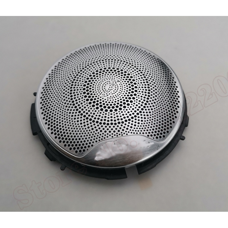 Audio Speaker Panel Voor Mercedes Benz C-Klasse W205 Auto 6 Covers Zilver Interieur Portierbekleding Luidspreker Midrange Deksel accessoires