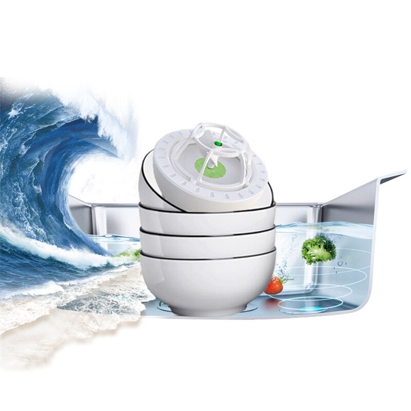 2 Pcs Mini Dishwasher, USB Ultrasonic Dishwasher Household Dish Washing Machine Dishwasher Mini Dishwasher,Blue+Green