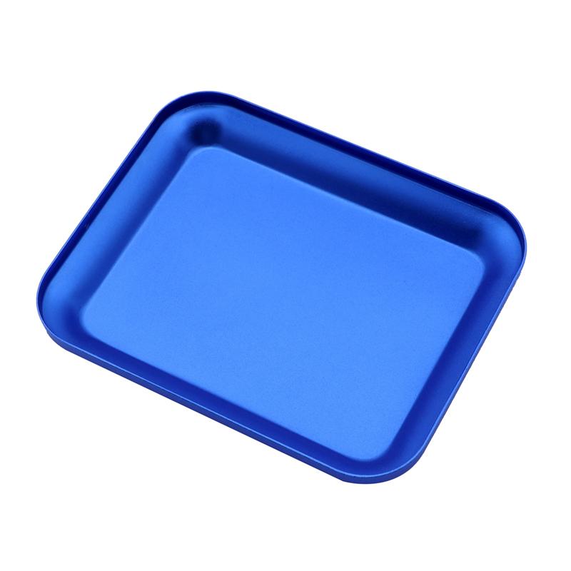 WHL 2-Pack Round 6" Heavy Duty Magnetic Trays For Mechanics - Nuts, Bolts, Screws, Car Parts