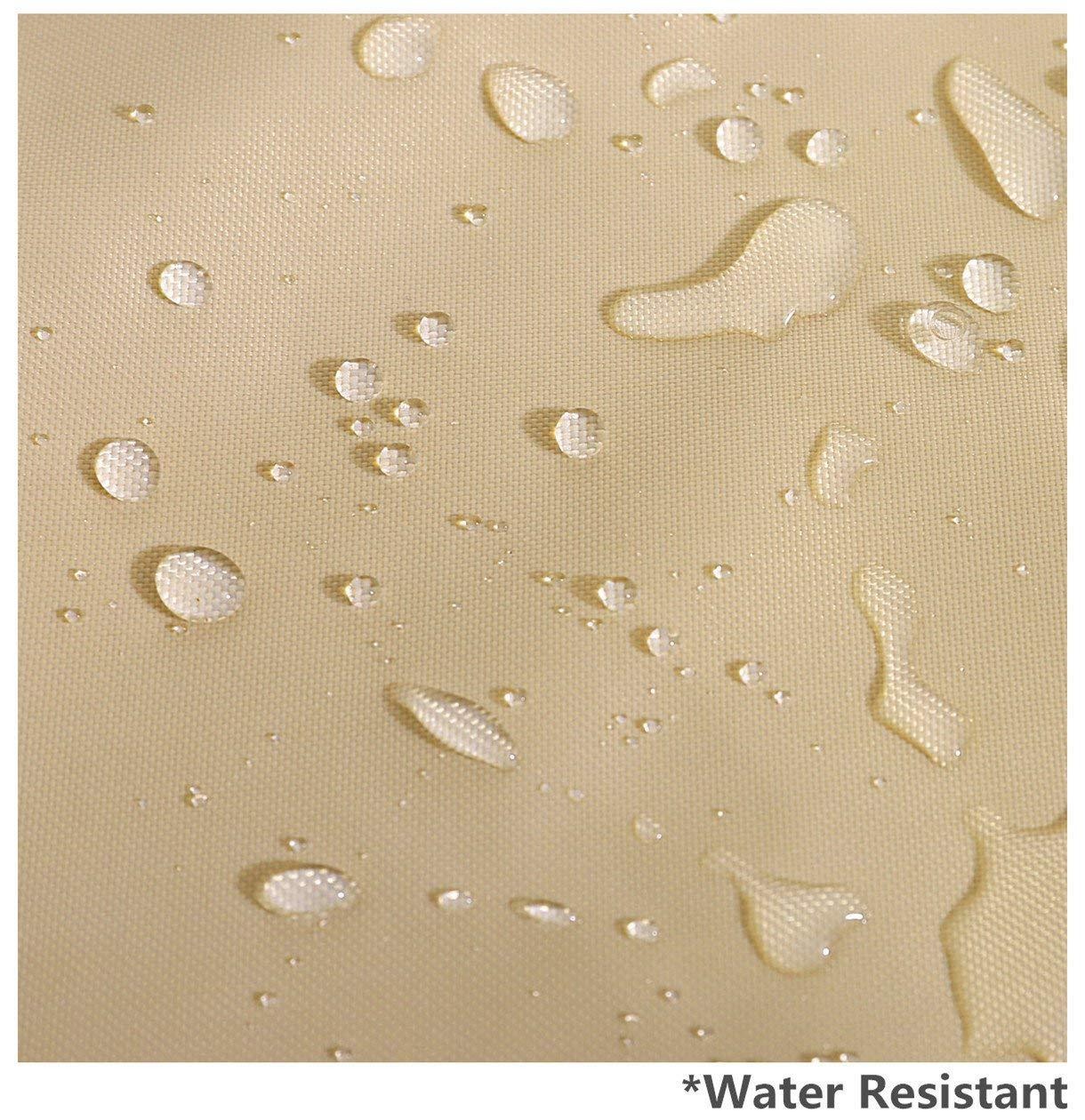 Outdoor Air Conditioner Dust Cover Square/Round Air Conditioner Outer Unit Vertical Air Conditioner Waterproof Protective Cover