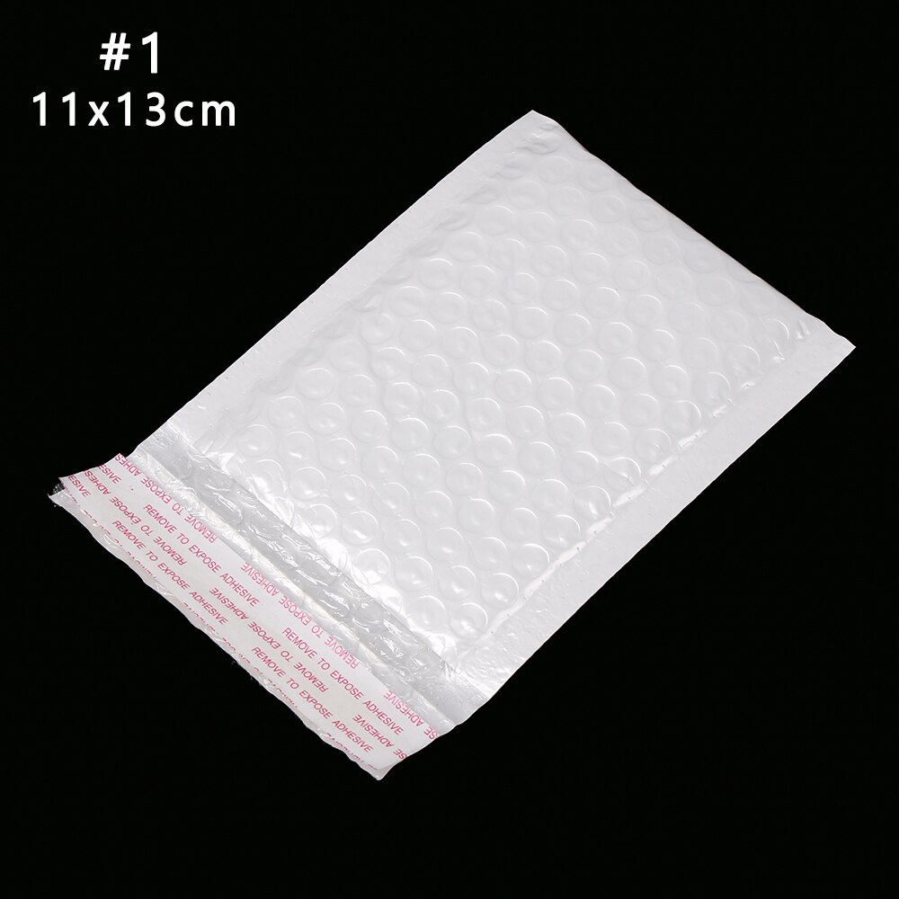 8 Maat 10 Stks/pak Van Verschillende Specificaties Wit Schuim Envelop Foam Folie Kantoor Verpakking Envelop Vochtwerende Trillingen Tas: 11x13