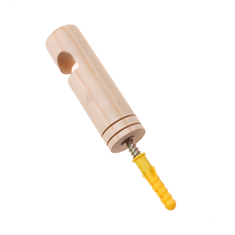 1/2Pcs Natürliche Holz Wand Pflanzen Kleiderbügel Hängen Blumentopf Haken Nordic Blume Halterung für Laternen Windspiele balkon Wohnkultur