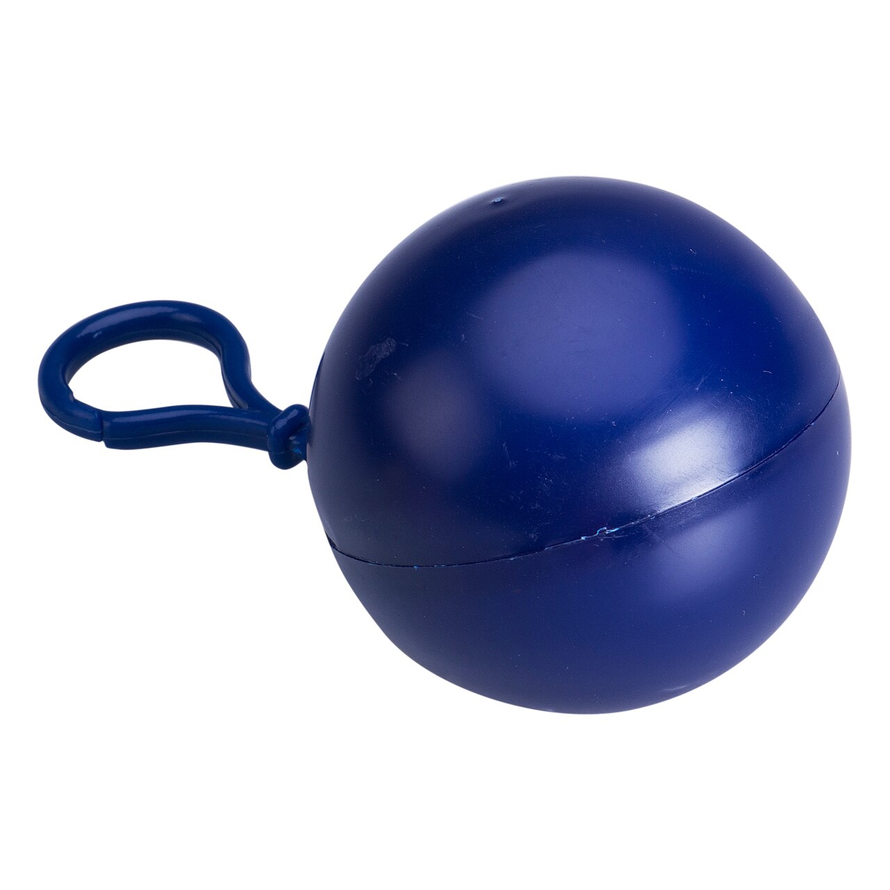 1x PVC Wegwerp Regenjas Unisex Regenjas Wegwerp Regenjas Poncho Regenkleding W/Sleutelhanger Bal Praktische Regenjassen: Marine blauw