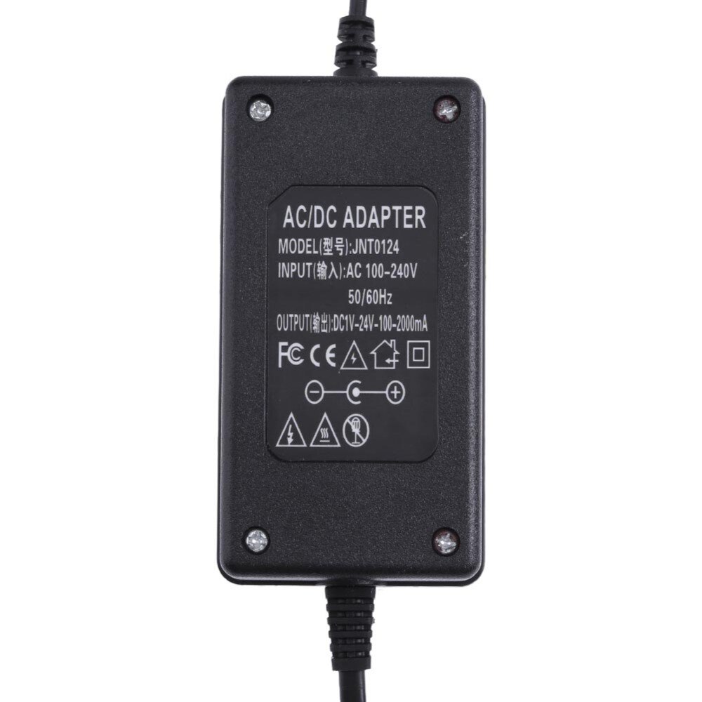 3-24V 2A Output Voltage Adjustable AC to DC Adapte... – Grandado