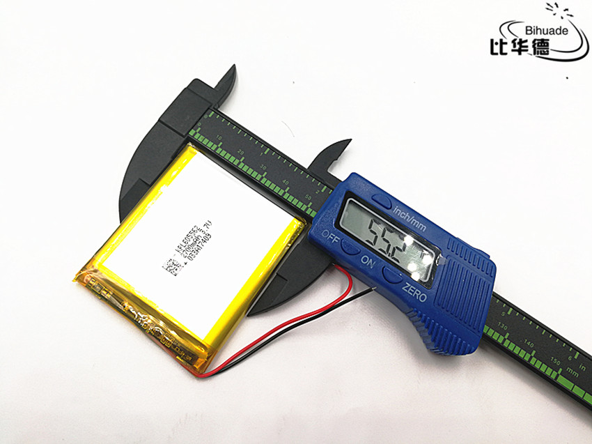 Batterie Lithium-polymère Rechargeable, 3.7V, 2700mAh, 605562, li-ion, pour Mp3 MP4 MP5 GPS, 1 pièce/lot