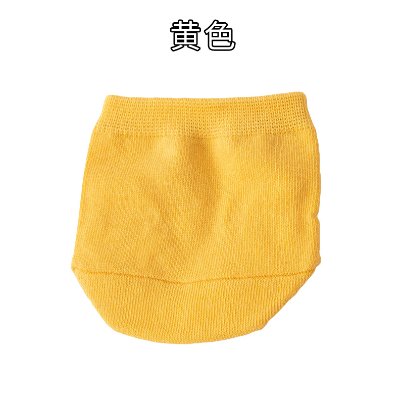 Women Invisible Half Socks For High Heels Anti-Slip Silicone Front Foot Shallow Mouth Boat Socks Breathable Cotton Women's Socks: Brown