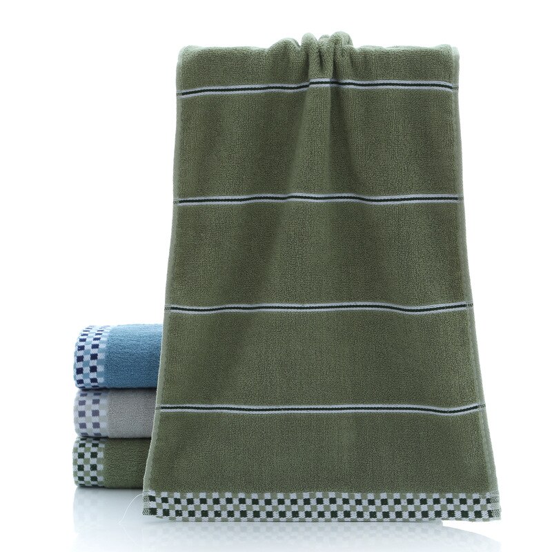 cotton towels, household daily necessities, face towels bath towel: green