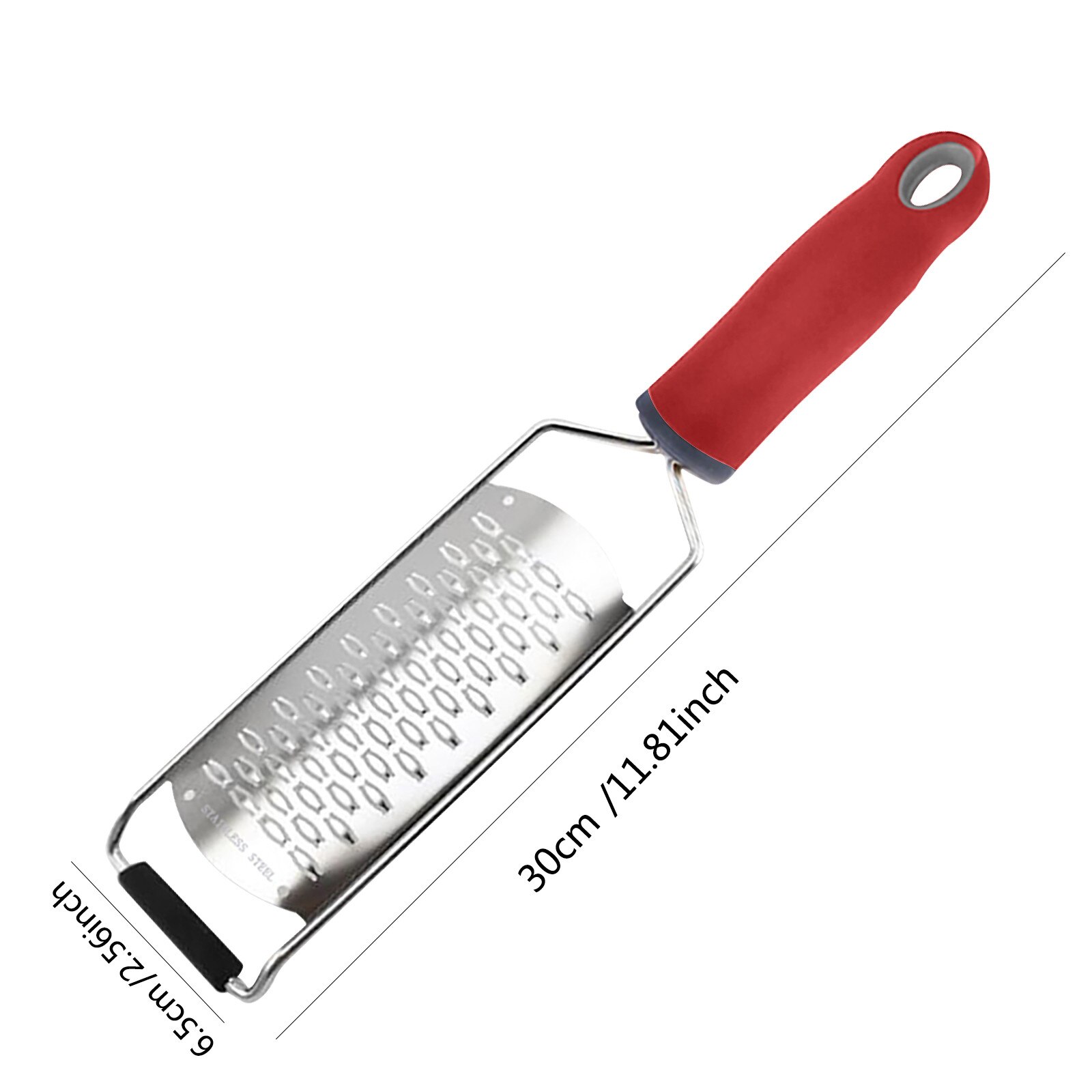 Citroen Kaas Zester Rasp Hand-Held Roestvrij Staal... – Grandado