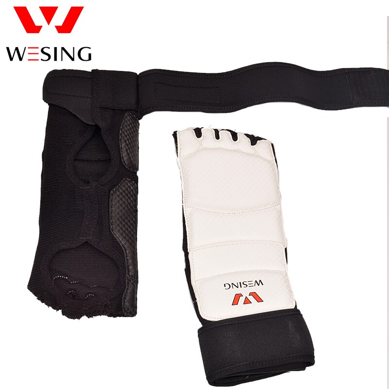 Wesing-Protector de pie para Taekwondo, WTF, aprobado, Protector del empeine, Protector de entrenamiento para pies, chanclas de Fitness