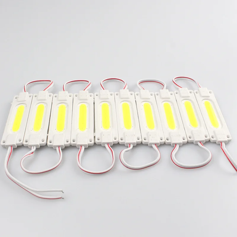 20er-Pack 12V LED Kolben-Modulleuchte, superhell, gelb, blau, rosa, eisblau, Farbe IP65, wasserdicht, für Werbegeschäft, Dekorlampe
