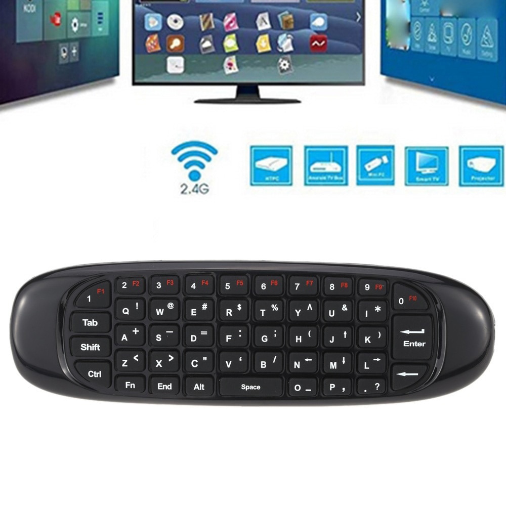 Zdalne sterowanie mysz zdalne powietrze bezprzewodowa klawiatura Tv, pudełko android latać 2.4ghz sterowanie Pc sprytny TV elektronika użytkowa uniwersalna