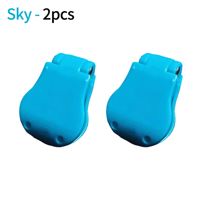 2pcs Fishing Rod Holder Fishing Equipment Anti-Slip Pole Hooks Keeper Quick-Attach Fishing Rod Holder Grip Tackle Organizer: Golden