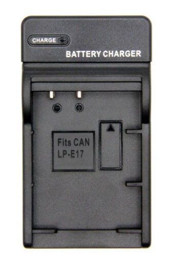 Original 1040 mah lpe 17 lp e17 lp-e17 batteri + laddare för canon eos 200d m3 m6 750d 760d t6i t6s 800d 8000d kyss  x8i kameror: Laddare