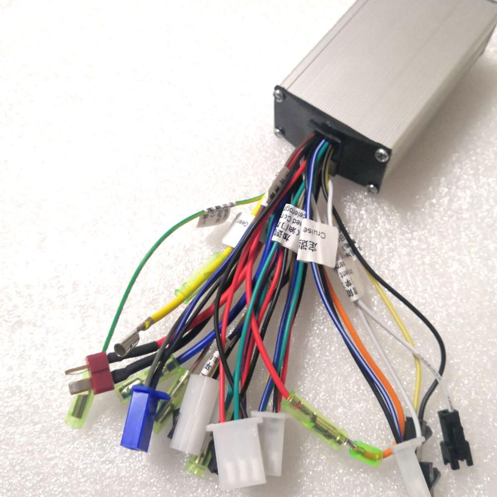 36 V / 48 V 350 W Scooter Motorcontroller Elektromotorbesturing Borstelloze motorbesturing voor elektrische scooter