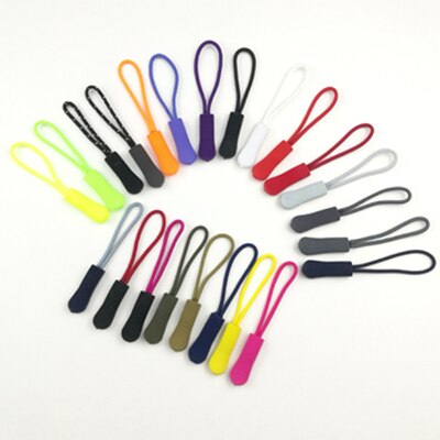 20 stuks plastic touw ritstrekker vervanging met riem voor outdoor rugzak sportpak kleding tas onderdelen accessoires: Gemengd