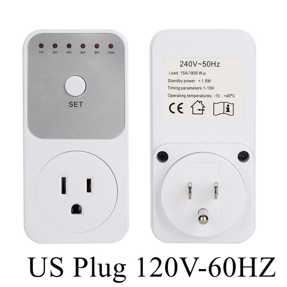 Ons eu  uk 10hr 6 sets afteltimer schakelaar stopcontact stekker intelligente tijdinstelling controle stopcontact elektriciteit stroommeter stopcontact: Ons stekker