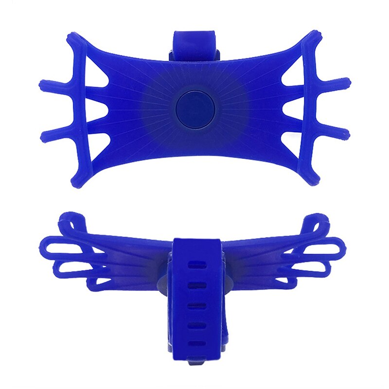 Universal Bicycle Phone Holder Motorcycle Mobile Phone Holder Bike Handlebar Stand Bracket Table Stands For iPhone GPS Device: blue