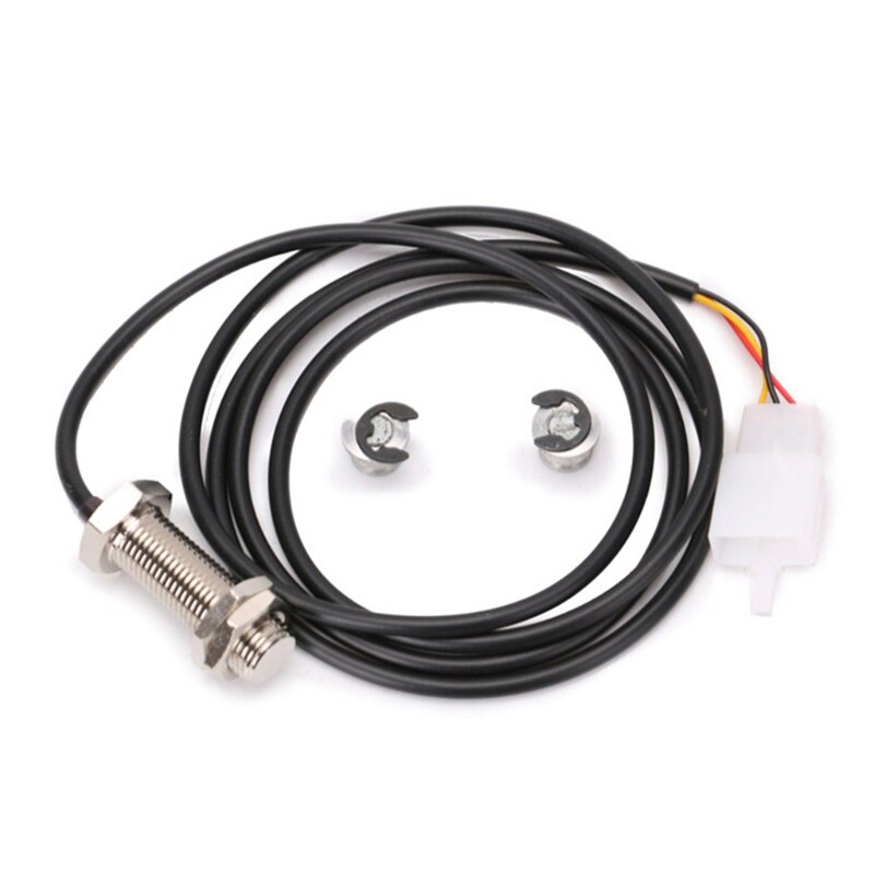 1X Sensor Cable + 2X Magnet Wires For Motorcycle Digital ATV Odometer Speedometer Accessories Replacement