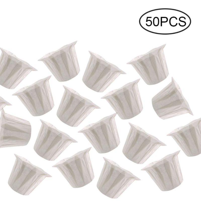 TsoLay 50Sets Rechargeable Coffee Capsules Cup Disposable Coffee