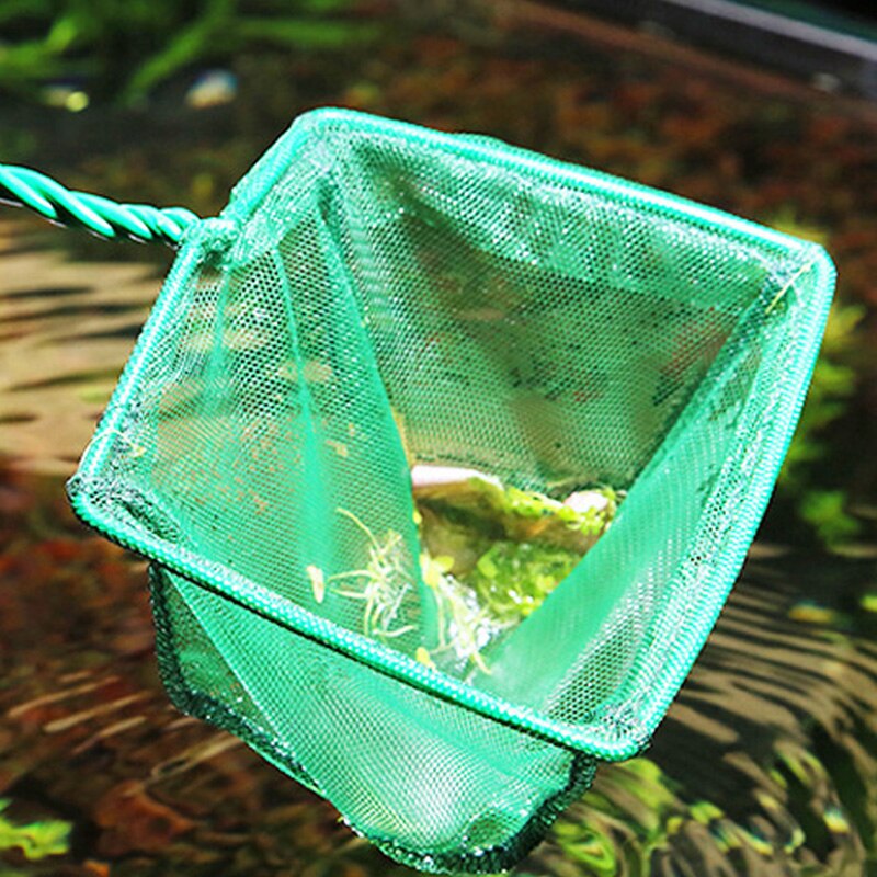 Fish Net for Aquarium Quick Fish Catch Net Soft Fine Mesh with Plastic Handle THIN889