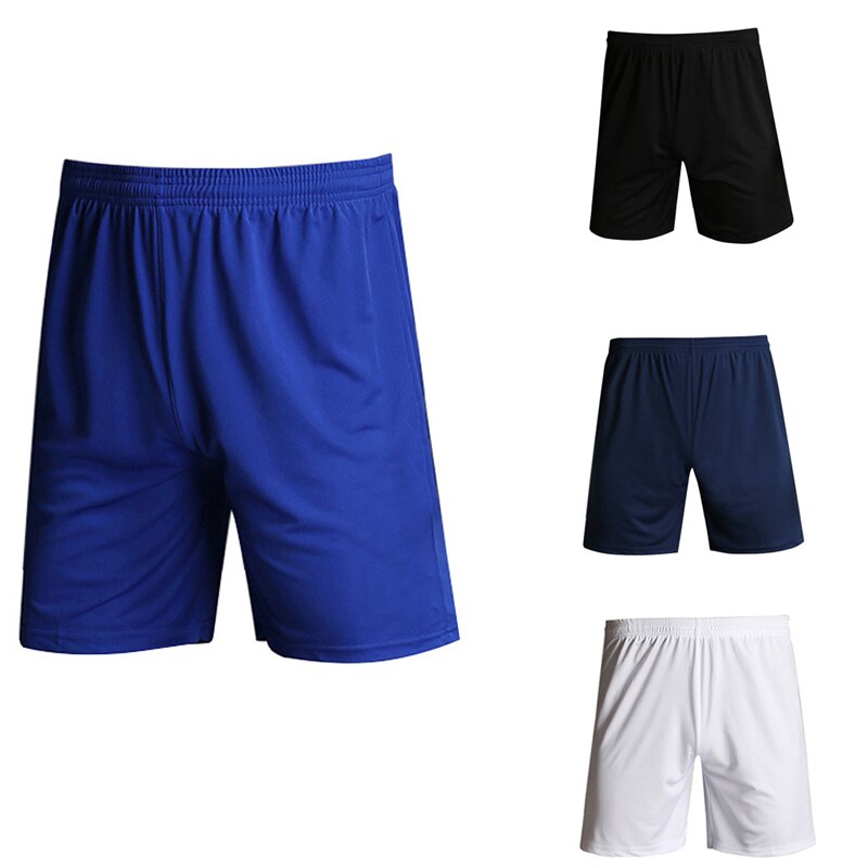 Sport Fitness Gym Voetbal Jogging Ademende Solid Casual Atletische Mannen Shorts Running Training Elastische Taille Sneldrogende