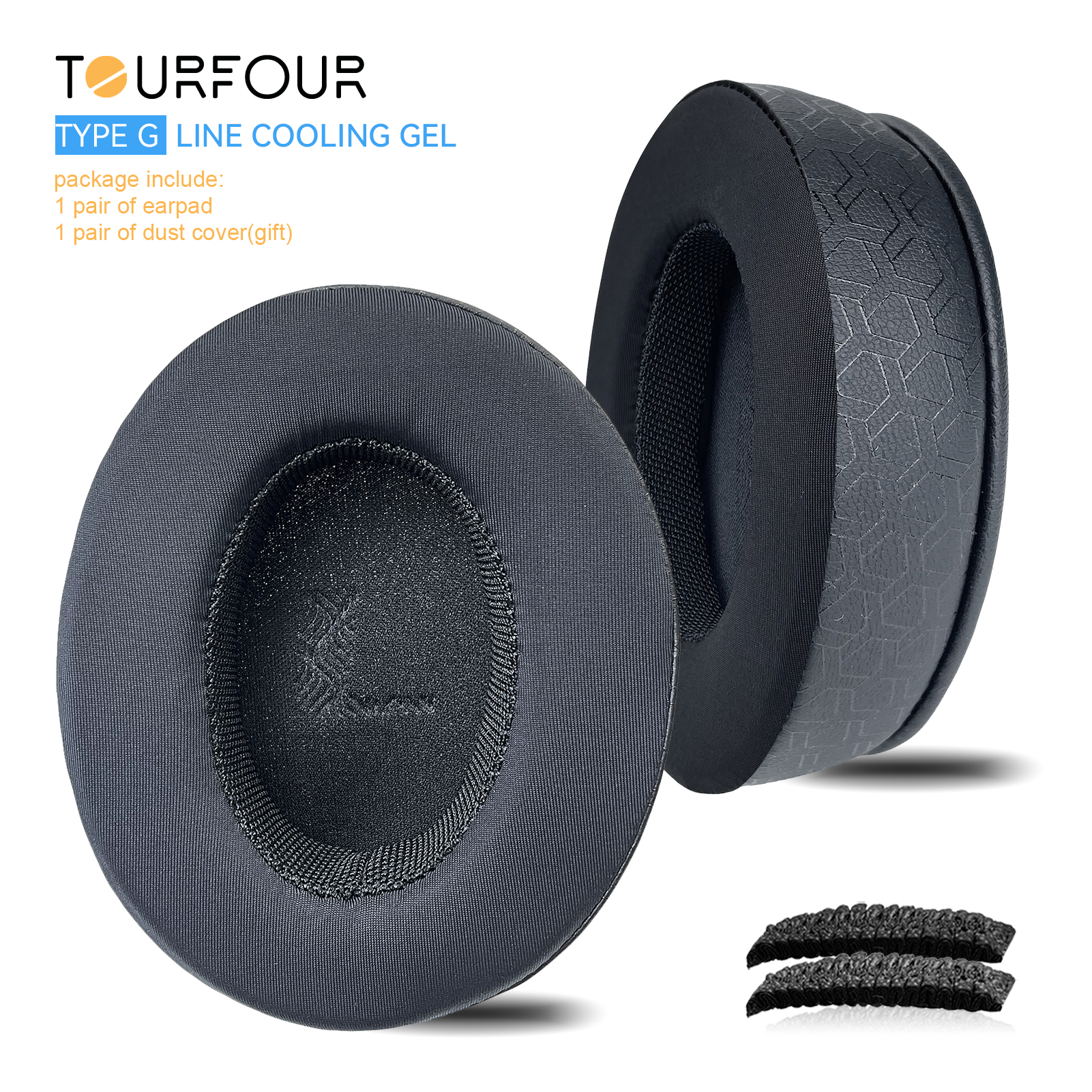 TOURFOUR Replacement Earpads for Sennheiser HD280 Pro Headphones Ear Cushion Cover Sleeve Earmuffs Headset Headband: Red