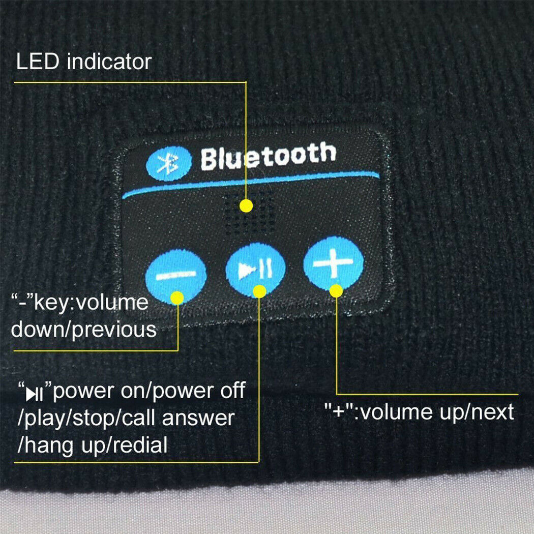 Bluetooth sports hovedbånd hifi hovedtelefoner trådløs øretelefon stereo headset søvn øjenmaske afspiller med mikrofon