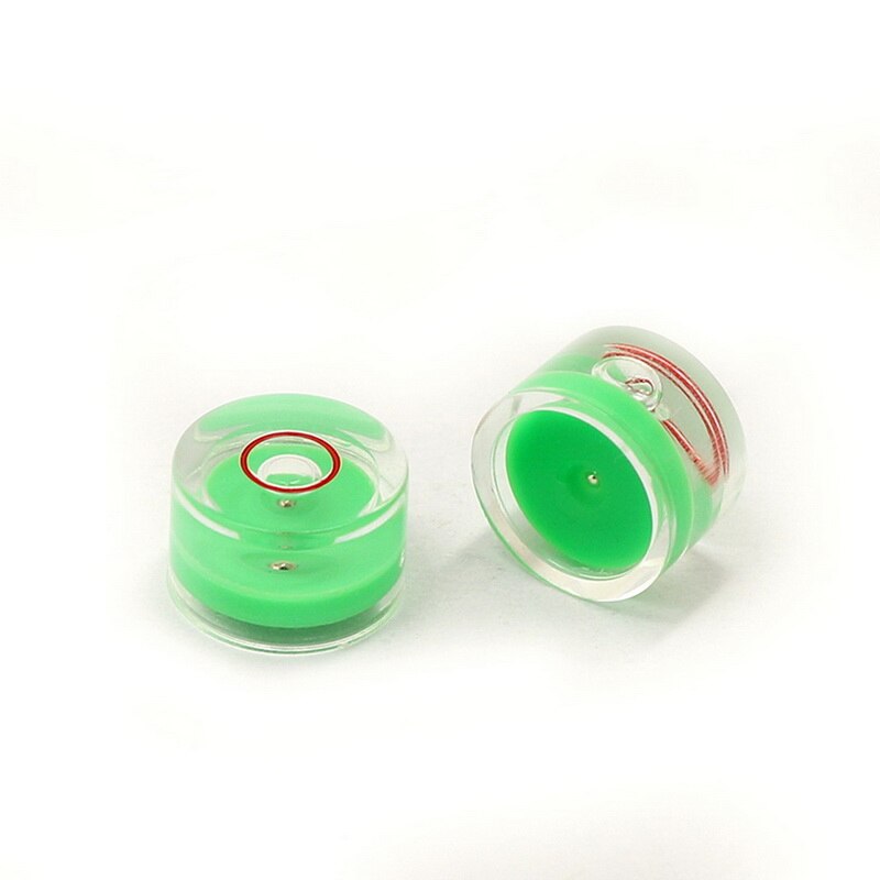 1 stk mini bobleniveau rund tilbehør til spritmåleinstrument kompakt let at bære