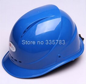 helmets hard hat Y class of Chinese standards safety helmets Breathable ABS Anti-smashing hard hats: Blue