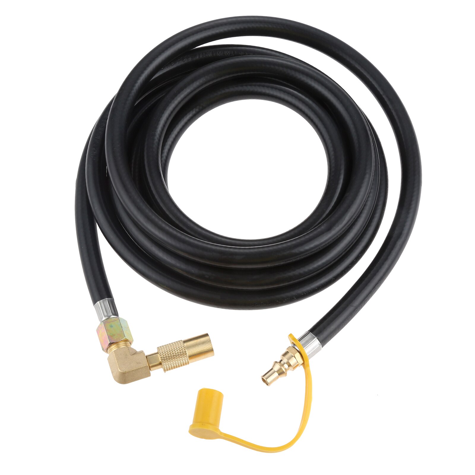 Propane Elbow Adapter Fitting with Extension Hose 12Ft RV Quick-Connect Kit fit for Blackstone 17"/22" Griddle