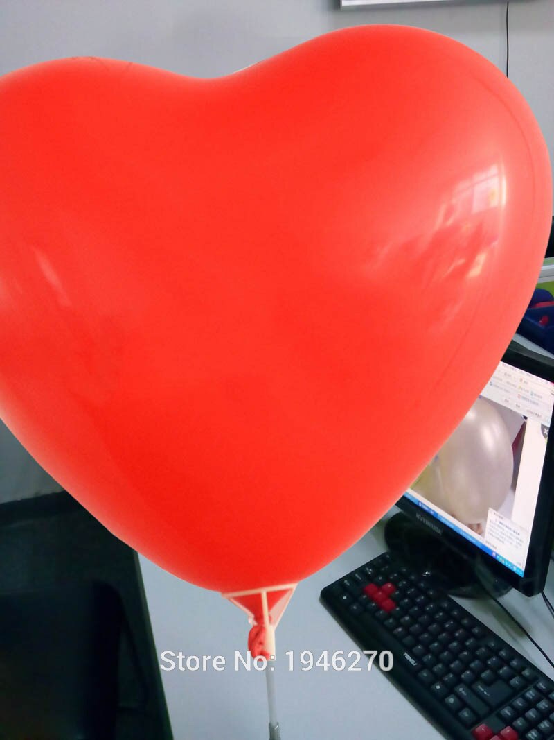 36 inch Hart latex ballonnen grote heliumballon Bruiloft decoratie feestartikelen festival favoriate 10 stks/partij