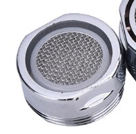 Waterbesparing Beluchter Koperen Badkamer Kraan Waskolf Uitloop Netto Waskolf Zachte Bloem Water Mond Bloemen Splash Voorkomen: 20mm